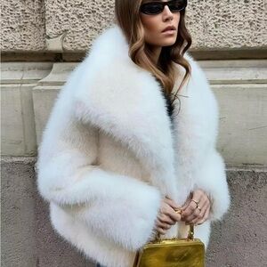 Very Furry Faux Coat